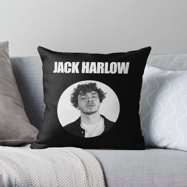 Jack Harlow Merch Jack Harlow Throw Pillow RB1509 product Offical jack harlow Merch